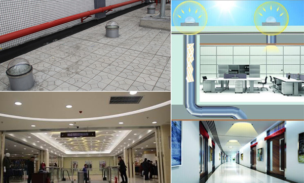 太阳光照明系统在超市的应用
