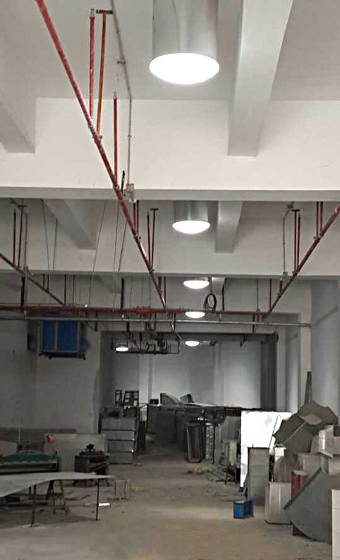 正能量光导照明系统室内应用实物图 正能量光导照明系统室内应用实物图