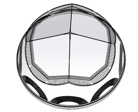 钻石型采光罩-导光管采光系统 钻石型采光罩-导光管采光系统